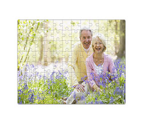10 x 8 inches personalised photo jigsaw